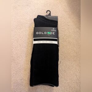 Nwt Gold toe 3pk Of Men's Socks Sz 6-12.5
